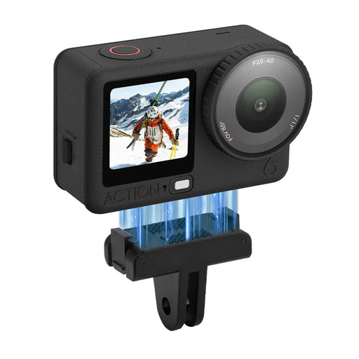 FLYMILE For DJI Osmo Nano / Action 6 Camera Magnetic Quick Release Adapter Two Claw Mount Base - 1