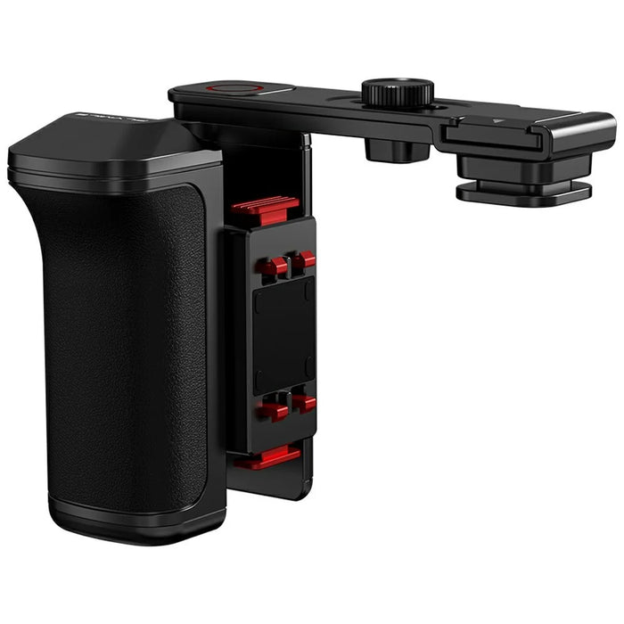 FLYMILE For Insta360 Ace Pro  /  Pro 2 Camera Grip Holder Cage Kit Street Photography Handle Set with Adjustable Shutter - 4