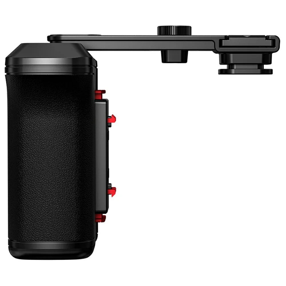 FLYMILE For Insta360 Ace Pro  /  Pro 2 Camera Grip Holder Cage Kit Street Photography Handle Set with Adjustable Shutter - 5