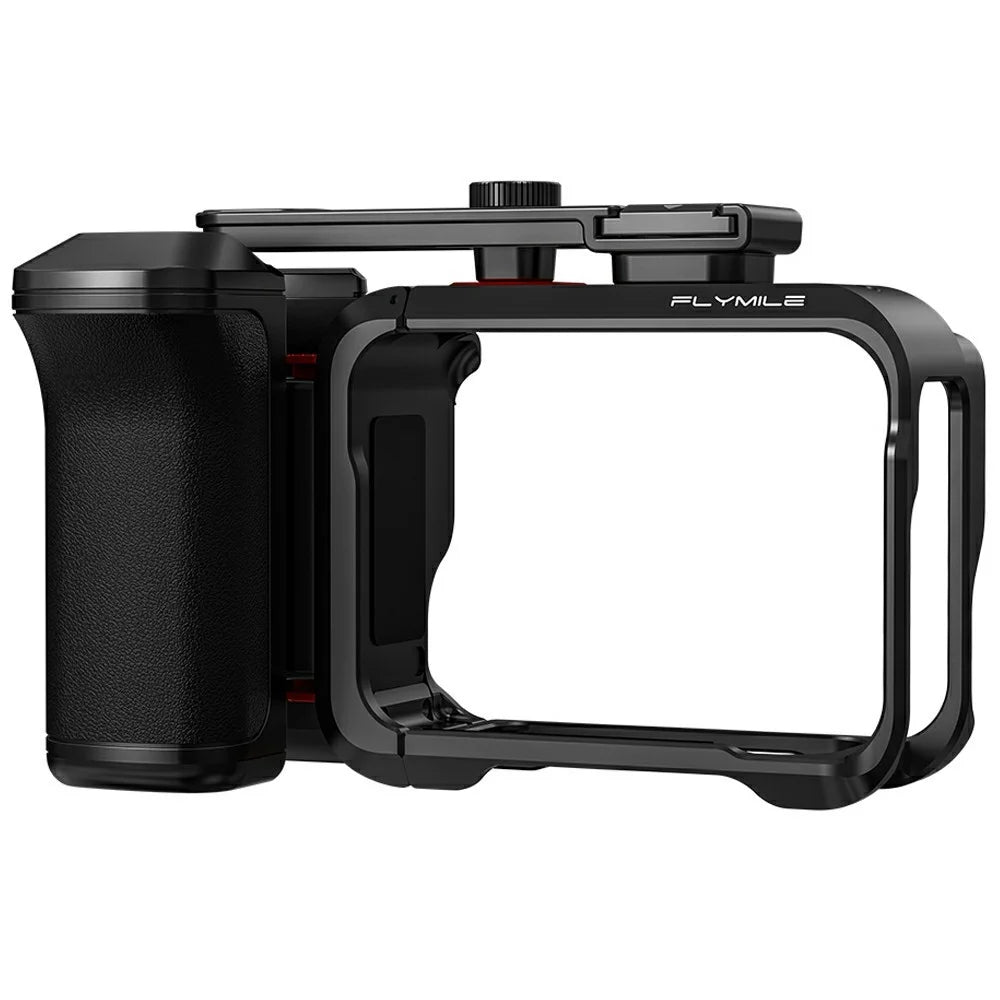 FLYMILE For Insta360 Ace Pro  /  Pro 2 Photography Handle Set Camera Grip Holder Plastic Cage Kit with Adjustable Shutter - 1
