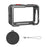 FLYMILE Double Opening Camera Cage for DJI Osmo Action 6 Protective Metal Frame with Cold Shoe and 1  /  4" Thread - 1