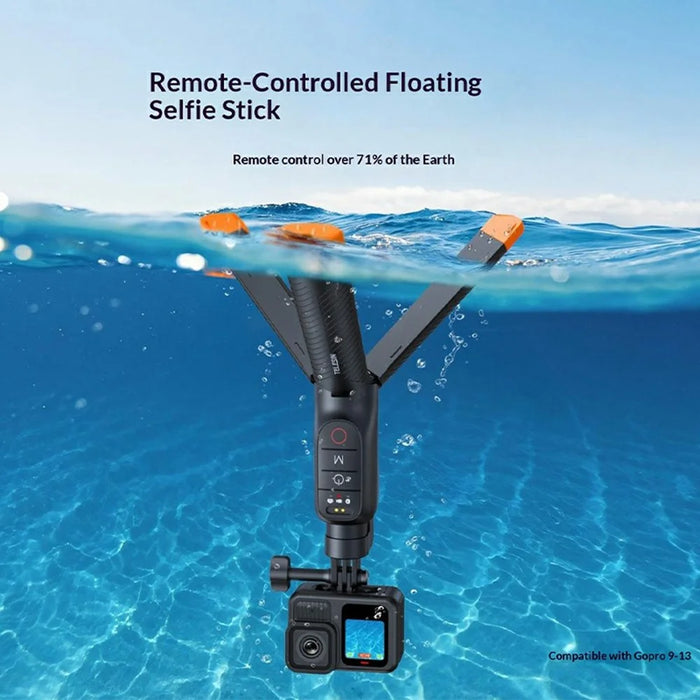 TELESIN S1-TSS-07 Floating Selfie Stick for GoPro MAX / 13 / 12 / 11 / 10 / 9 Underwater Photography Extendable Tripod with Bluetooth-compatible Remote - 2