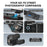 FLYMILE For DJI Osmo Action 3  /  4  /  5 Pro Cage Shutter Grip Magnetic Quick-Release Handle with Adjustable Shutter Button - 2