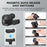 FLYMILE For DJI Osmo Action 3  /  4  /  5 Pro Cage Shutter Grip Magnetic Quick-Release Handle with Adjustable Shutter Button - 5
