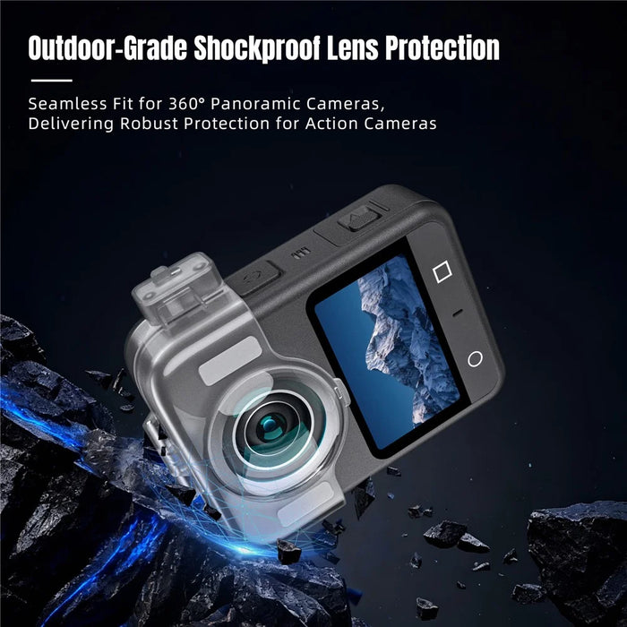 STARTRC For DJI Osmo 360 Panoramic Camera Lens Protector Cap High Transparency PC Lens Guard - 5