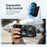 FLYMILE Hand Grip for DJI Osmo Action 5 Pro  /  4  /  3 Camera Magnetic Quick Release Street Photography Handle - Black - 5