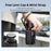 FLYMILE Hand Grip for DJI Osmo Action 5 Pro  /  4  /  3 Camera Magnetic Quick Release Street Photography Handle - Black - 6