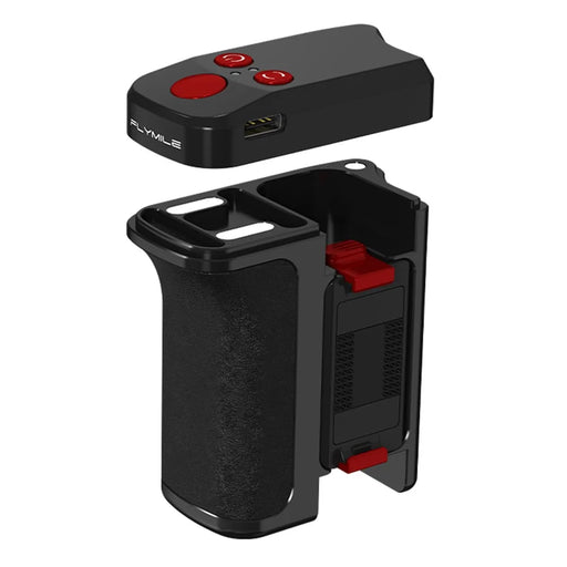 FLYMILE For DJI Osmo Action 6 Photography Handle Kit Bluetooth-Compatible Street Camera Grip Holder - Black - 2