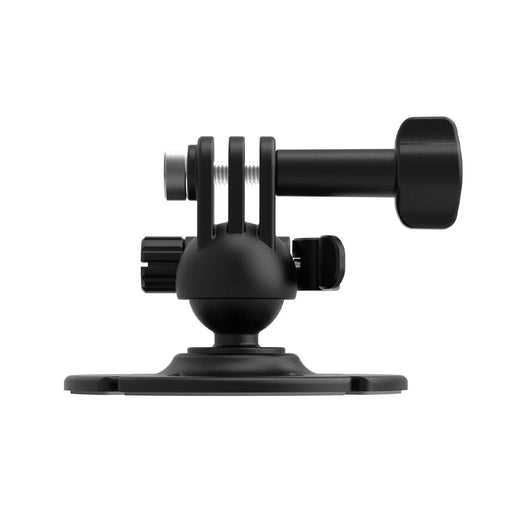 FLYMILE Action Camera Ball Head Sticky Mount 360 Degree Flexible Adjustment for Two Claw Interface Cameras - Black - 1