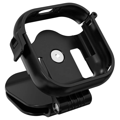 FLYMILE For Insta360 Go Ultra Cap Clip Camera Mount Baseball Hat Clip Sports Camera POV Vlog Mount - Black - 1