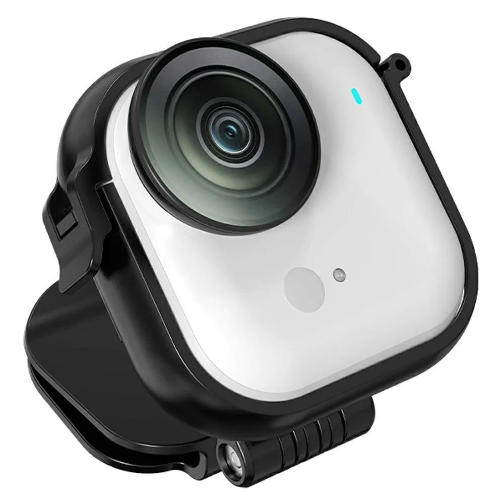 FLYMILE For Insta360 Go Ultra Cap Clip Camera Mount Baseball Hat Clip Sports Camera POV Vlog Mount - Black - 2