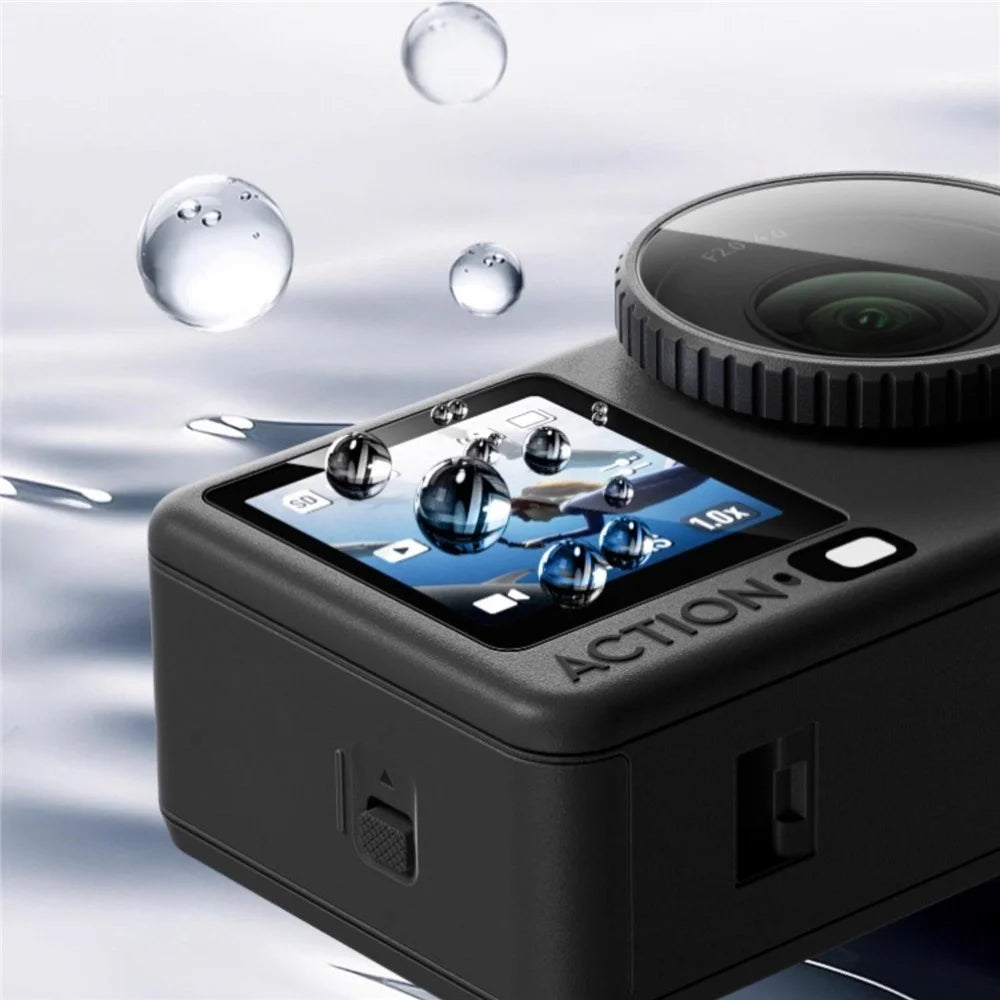 For DJI Osmo Action 6 Home Screen Film + Front Screen Film + Lens Protector Tempered Glass Camera Film Set - Transparent - 6