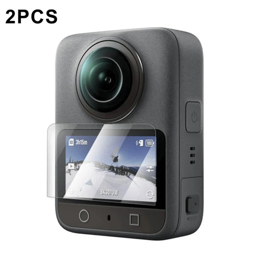 2Pcs For DJI Osmo 360 Tempered Glass Screen Protector HD Clear 9H Hardness Camera Film - Transparent - 1