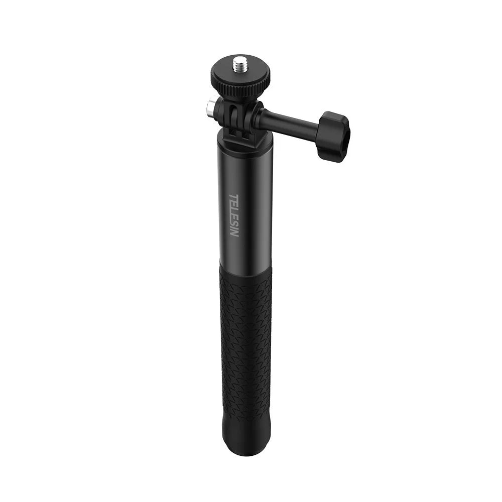 TELESIN S1-MNP-10 1.2m Telescopic Monopod Aluminum Alloy Selfie Stick with 1 / 4 Interface for Action Camera - Black - 3