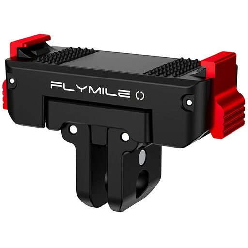 FLYMILE For DJI Osmo Action 6 / Nano Plastic Base Rotary Magnetic Quick Release Base - Black - 1