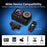 FLYMILE For DJI Osmo Action 6 / Nano Plastic Base Rotary Magnetic Quick Release Base - Black - 5