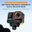 FLYMILE For Insta360 Ace Pro / X5 Aluminum Alloy Base Rotary Magnetic Quick Release Base - Black - 2