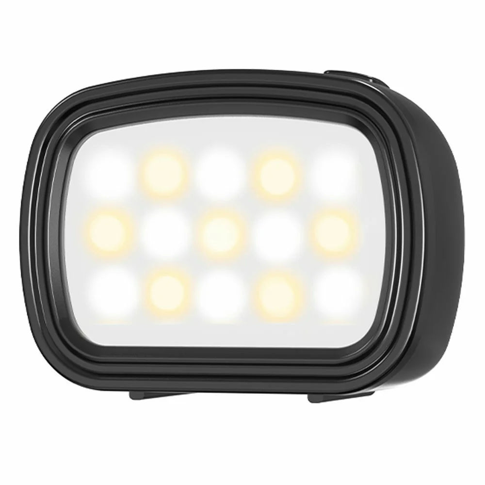 For DJI Osmo Pocket 3 Magnetic Fill Light 3 Color Temperature LED Light for Photography Live Streaming - Black - 1