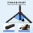 BRDRC For DJI Osmo Action 6 / Osmo Nano Magnetic Tripod Rotation Telescopic Selfie Stick Aluminum Alloy Stand - Black - 7