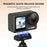 BRDRC Magnetic Tripod for DJI Osmo 360 / Action 5 Pro / Action 4 / Action 3 Aluminum Alloy Quick Release Telescopic Stand - Black - 5