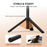 BRDRC Magnetic Tripod for DJI Osmo 360 / Action 5 Pro / Action 4 / Action 3 Aluminum Alloy Quick Release Telescopic Stand - Black - 7