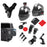Motorcycle Bike Helmet Chin Mount Kit for GoPro / DJI / SJCAM Action Camera Multi-Position Mounting System - 2