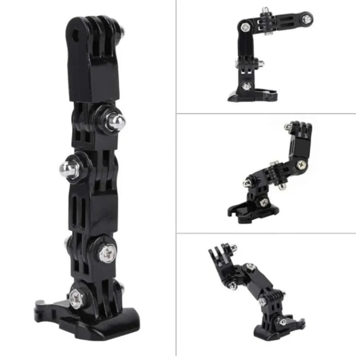 Motorcycle Bike Helmet Chin Mount Kit for GoPro / DJI / SJCAM Action Camera Multi-Position Mounting System - 3