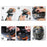 Motorcycle Bike Helmet Chin Mount Kit for GoPro / DJI / SJCAM Action Camera Multi-Position Mounting System - 4