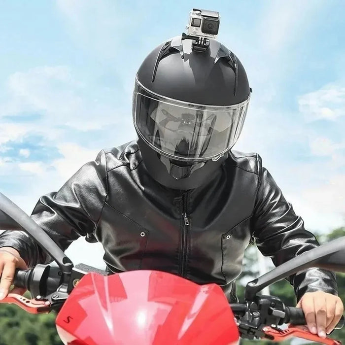 Motorcycle Bike Helmet Chin Mount Kit for GoPro / DJI / SJCAM Action Camera Multi-Position Mounting System - 5