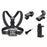 5 in 1 Action Camera Chest Strap Mount Phone Clamp Harness for First Person POV Shooting - 1