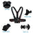 5 in 1 Action Camera Chest Strap Mount Phone Clamp Harness for First Person POV Shooting - 4