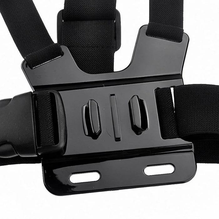 5 in 1 Action Camera Chest Strap Mount Phone Clamp Harness for First Person POV Shooting - 5