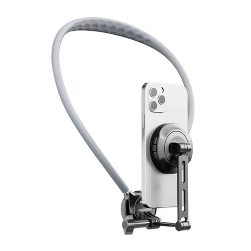 JMARY MG-03 Magnetic Neck Mount Holder for POV Shooting Multi-angle Selfie Adjustable Phone Holder for Smartphone - 1