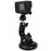 9cm Car Suction Cup Mount 360 Degrees Adjustable Camera Holder 1 / 4 Thread Stand Bracket for GoPro Camera Phone - 2
