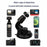 9cm Car Suction Cup Mount 360 Degrees Adjustable Camera Holder 1 / 4 Thread Stand Bracket for GoPro Camera Phone - 7
