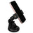 Car Phone Holder 2-in-1 Strong Suction Cup Stand Multi-angle Adjustable Mount with Phone Clamp for Dashboard Windshield - Black - 2