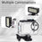 Camera Case Accessory Kit for DJI Osmo Action 5 Pro  /  4  /  3 Waterproof Case Tempered Glass Screen Protector Silicone Cover - Black - 3