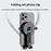 FUNSNAP SCS-NHO05 Magnetic POV Mount for Mobile Phone / Action Camera Anti-shake Neck Strap Wearable Phone Holder - 5