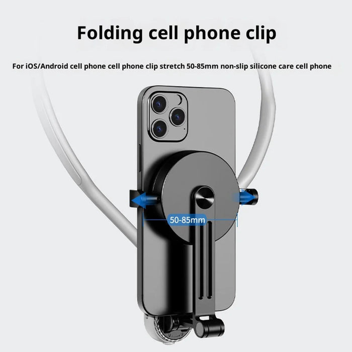 FUNSNAP SCS-NHO05 Magnetic POV Mount for Mobile Phone / Action Camera Anti-shake Neck Strap Wearable Phone Holder - 5