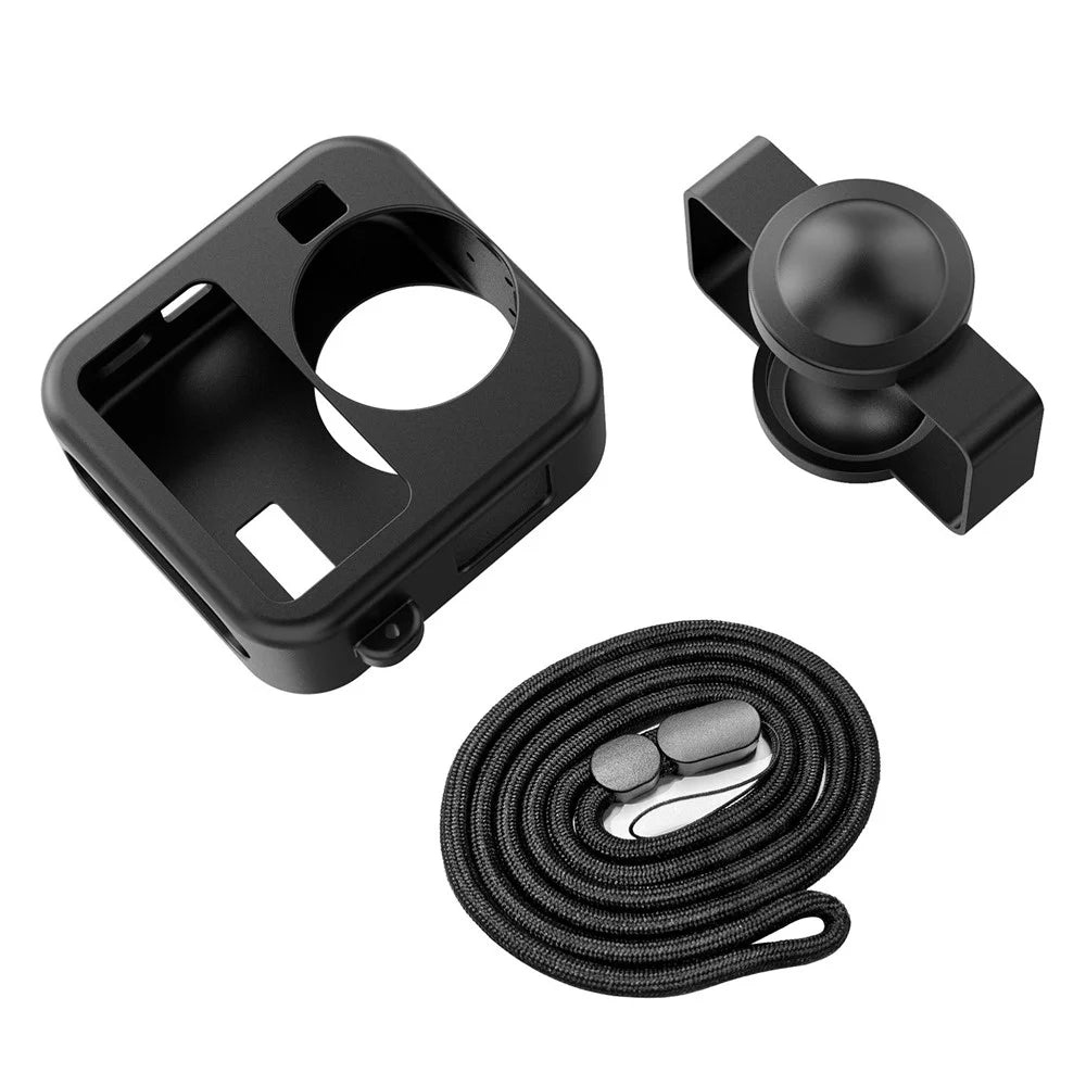 For GoPro MAX2 Silicone Case Shockproof Lens Cap Camera Body Protective Cover - 2