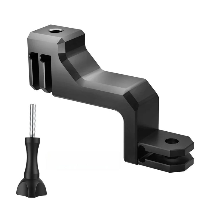 L-Shaped Aluminum Mount Bracket for GoPro Hero 9  /  10  /  11  /  12 Vertical Horizontal Adapter Mount Connector with Long Screw - 5