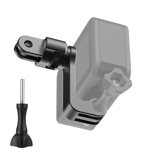 360 Degree Rotating Mount for GoPro Hero 11  /  12  /  13 Aluminum Alloy Vertical Horizontal Adapter Stand with Long Screw - 1