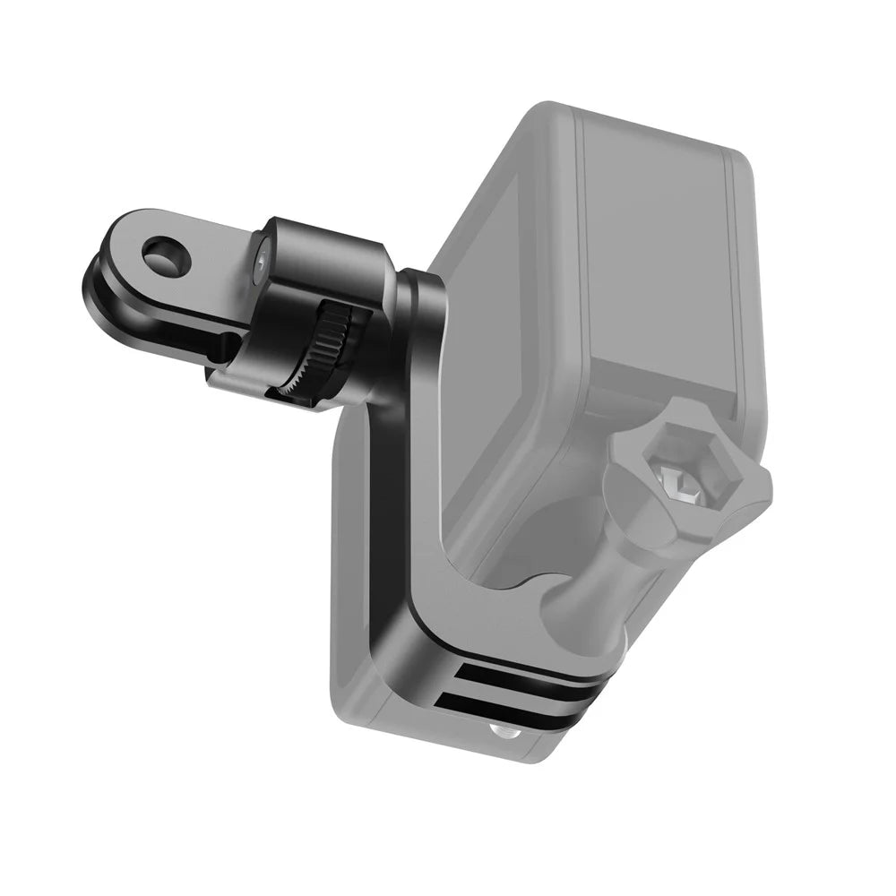 360 Degree Rotating Mount for GoPro Hero 11  /  12  /  13 Aluminum Alloy Vertical Horizontal Adapter Stand with Long Screw - 2