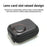 Semi-Open Hard Shell Case for DJI Osmo Action 5 Pro PU Leather Storage Bag Shockproof Portable Carrying Pouch - 7