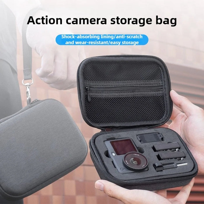 Carrying Case for DJI Osmo Action 6 EVA Hard Shell Storage Bag Shockproof Protective Travel Organizer - 2