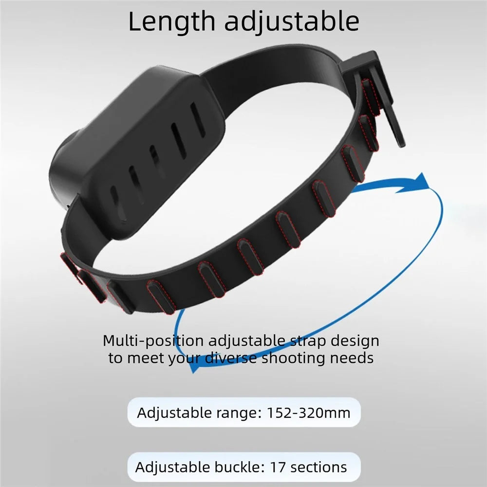 Silicone Wristband Case for DJI Osmo Nano Action Camera Multi-functional Wrist Strap Adjustable Wristband Cover - Black - 5