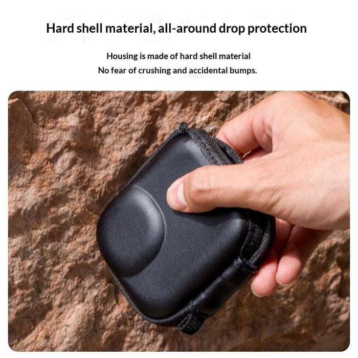 Hard Shell Case for DJI Osmo Nano Half-open Portable Storage Bag Waterproof Protective Cover - Black - 3