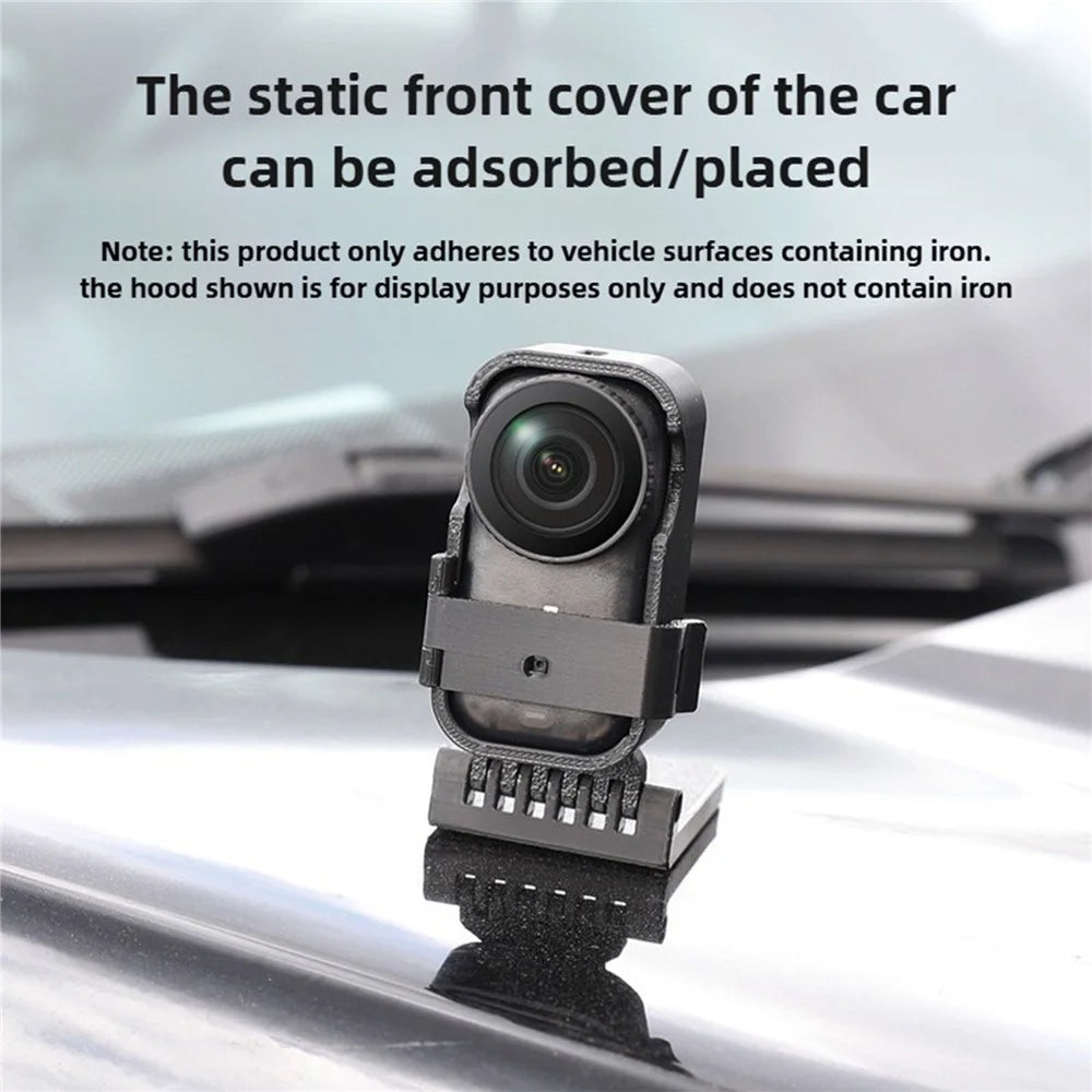 Magnetic Desktop Stand for DJI Osmo Nano Action Camera 360 Degree Rotatable Base Mount Holder - 4