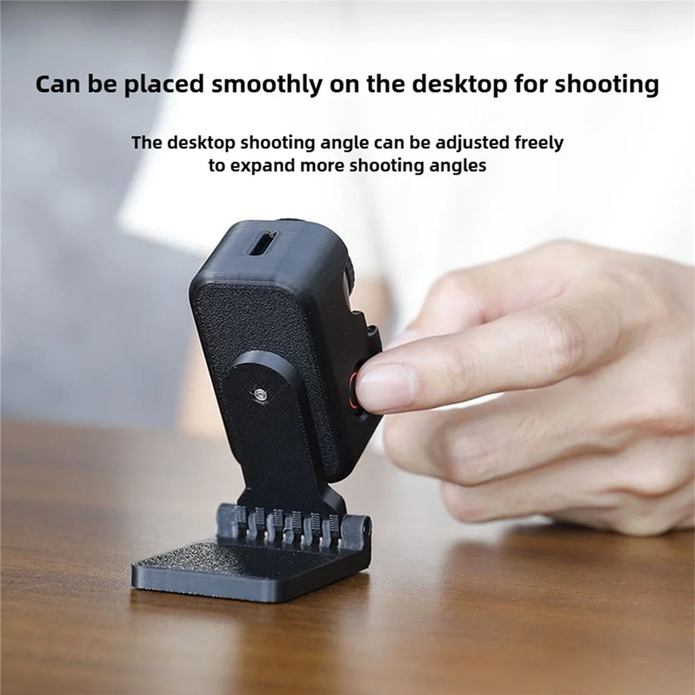 Magnetic Desktop Stand for DJI Osmo Nano Action Camera 360 Degree Rotatable Base Mount Holder - 6