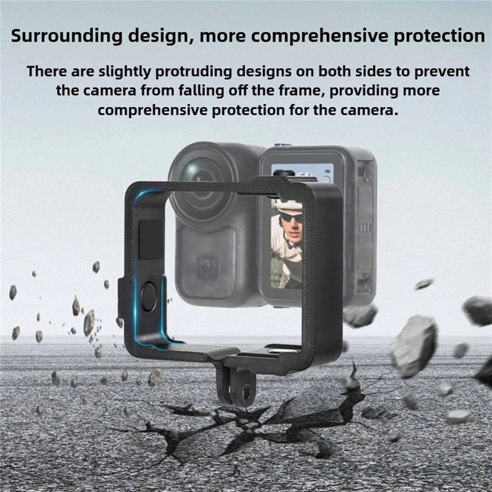 Cage Bracket for DJI Osmo Nano Protective Frame Cover Snap-in Mount Holder with Dual Expansion Interface - 5